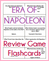 Napol&eacute;onic Era Game Cards for Test Preparation