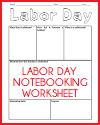 Labor Day Notebooking Research Page Labor Day Notebooking Research Page