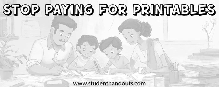 Free K-12 Printables and More