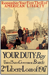 Buy Liberty Bonds WWI Poster Buy Liberty Bonds WWI Poster