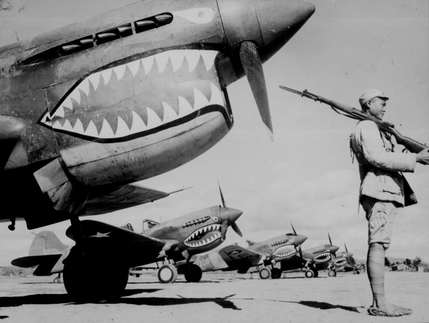 P-40 Fighter Planes of the Flying Tigers (World War II)