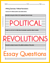 Political Revolutions Writing Exercises Political Revolutions Writing Exercises
