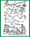 Conrad Gessner Woodcut with Classical Theme, 1560 Conrad Gessner Woodcut with Classical Theme, 1560