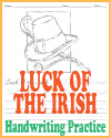 Luck of the Irish Free Printable Coloring Page for Kids
