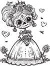 Day of the Dead Digital Clip Art