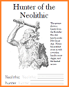 Hunter of the Neolithic Era Coloring Page Hunter of the Neolithic Era Coloring Page