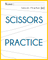 Scissors Practice Worksheet Scissors Practice Worksheet