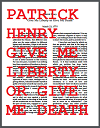 Give Me Liberty or Give Me Death by Patrick Henry (1775) PDF Printable Give Me Liberty or Give Me Death by Patrick Henry (1775) PDF Printable