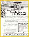 Admiral Line, U.S. Shipping Board Ad Admiral Line, U.S. Shipping Board