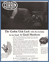Corbin Unit Lock Ad Corbin Unit Lock