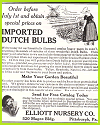 Dutch Bulbs by Elliott Nursery Company Ad Dutch Bulbs by Elliott Nursery Company Ad