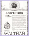 Waltham Watch Company, 1922 Ad Waltham Watch Company, 1922 Ad
