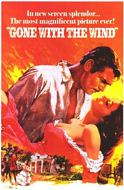 Gone with the Wind (1939) - Movie review and guide for parents and American History teachers.