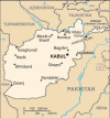 Afghanistan Political Map Afghanistan Political Map