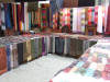 Fabrics (Textiles) at a Kabul Bazaar Fabrics at a Kabul Bazaar