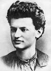 Leon Trotsky (1879-1940) was born Lev Davidovich Bronstein. This photograph was taken in 1897 (age 20). Leon Trotsky at Age 20