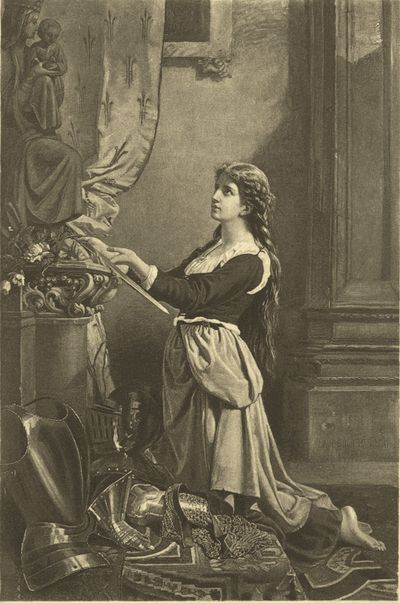 Joan of Arc in Prayer