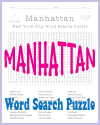 Manhattan Word Search Puzzle Manhattan Word Search Puzzle