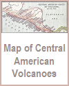 Map of Central American Volcanoes