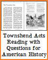 Townshend Acts Reading with Questions PDF Townshend Acts Reading with Questions PDF