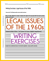 Legal Issues of the 1960s Writing Exercises Legal Issues of the 1960s Writing Exercises