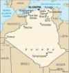 Algeria Political Map