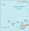 Anguilla Political Map