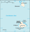 Antigua and Barbuda Political Map