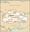 Bhutan Political Map