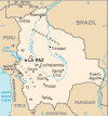 Bolivia Political Map