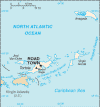 British Virgin Islands Political Map