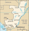 Republic of the Congo Political Map