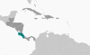 Costa Rica Global Position Map Costa Rica Global Position Map