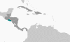 El Salvador Global Position Map
