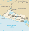 El Salvador Political Map