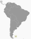 Falkland Islands Global Position Map