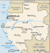Gabon Political Map