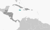 Jamaica Global Position Map
