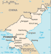 North Korea Political Map