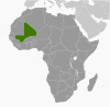 Mali Global Position Map
