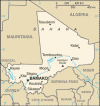 Mali Political Map