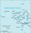 Marshall Islands Political Map