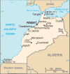 Morocco Political Map
