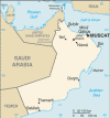 Oman Political Map