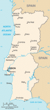 Portugal Political Map