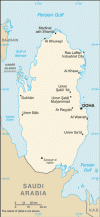 Qatar Political Map