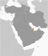 Qatar Global Position Map