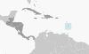 Saint Lucia Global Position Map