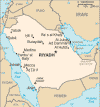 Saudi Arabia Political Map Saudi Arabia Political Map