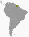 Suriname Global Position Map